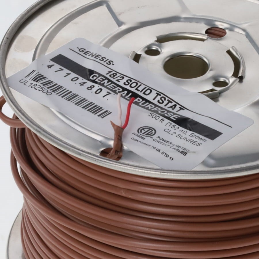 WIRE TSTAT 2 WIRE 500ft (84201) 47104807 (4), item number: UL18-2